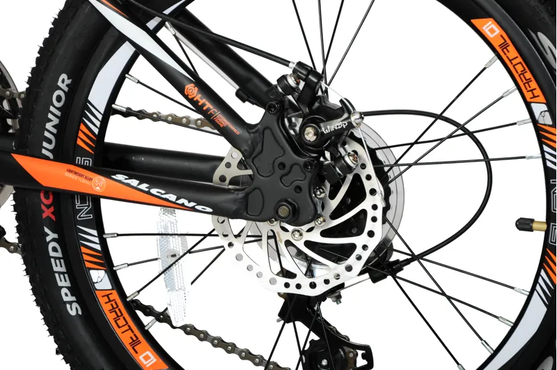 Salcano NG650 20 Inch Kids Bike Black Orange -2